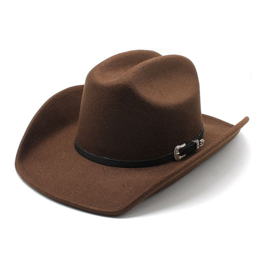Felt Western Cowboy Hat(Without Belt)
