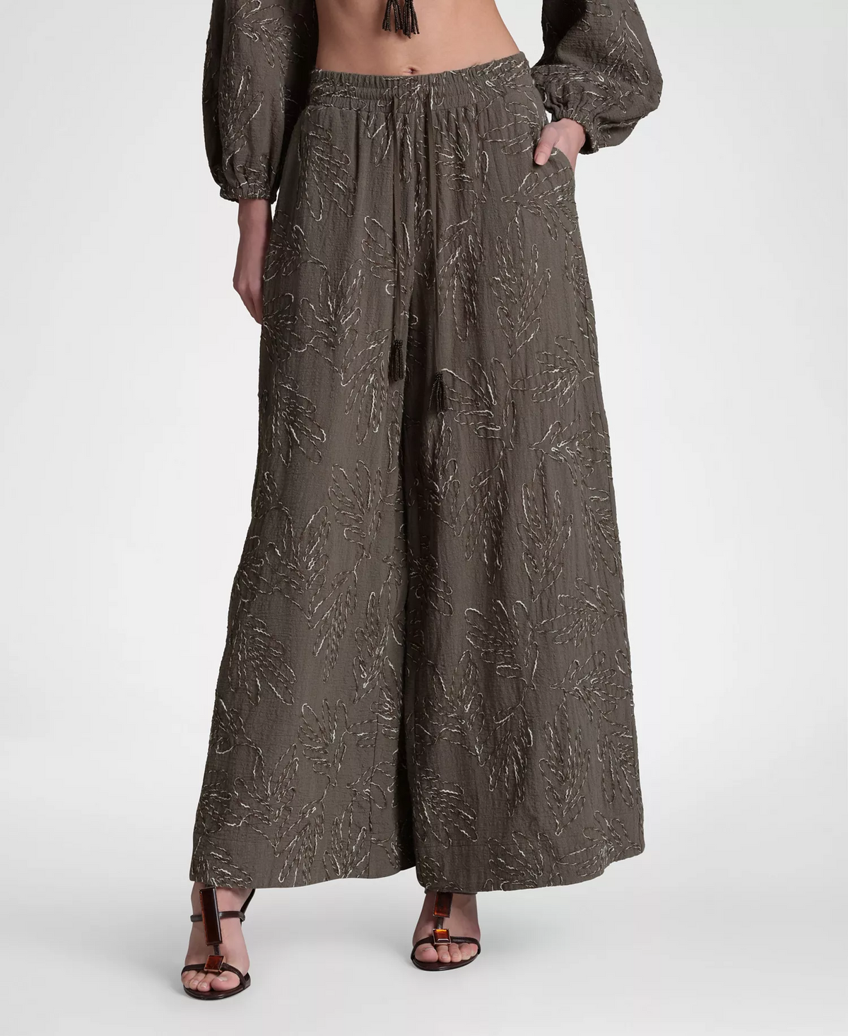Sage Leaf Boho Co‑Ord Set