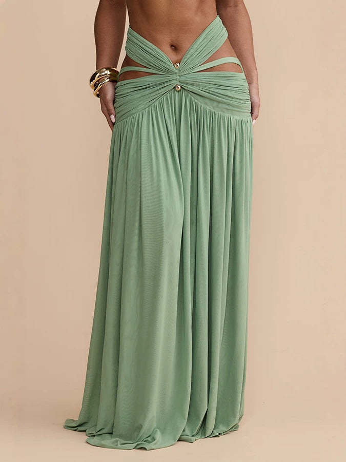 Cutout Halter 2PC Maxi Set