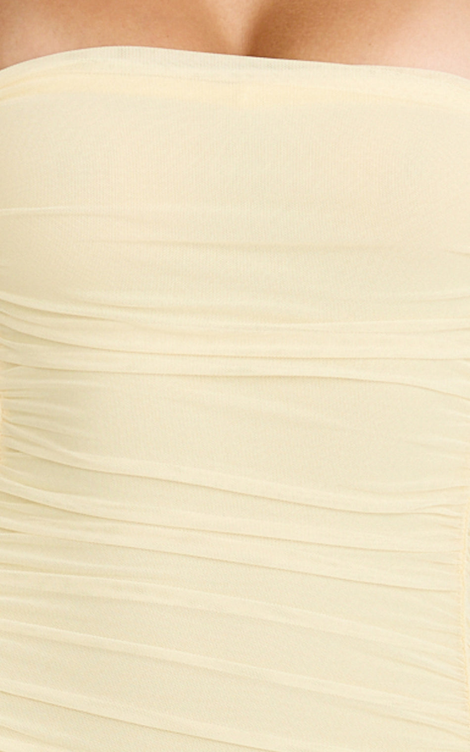 Ruched Split Flowy Maxi Dress