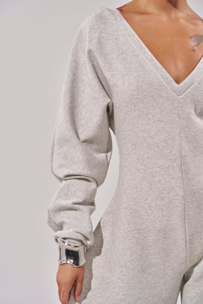 Comfortable Long-sleeve Jumpsuit