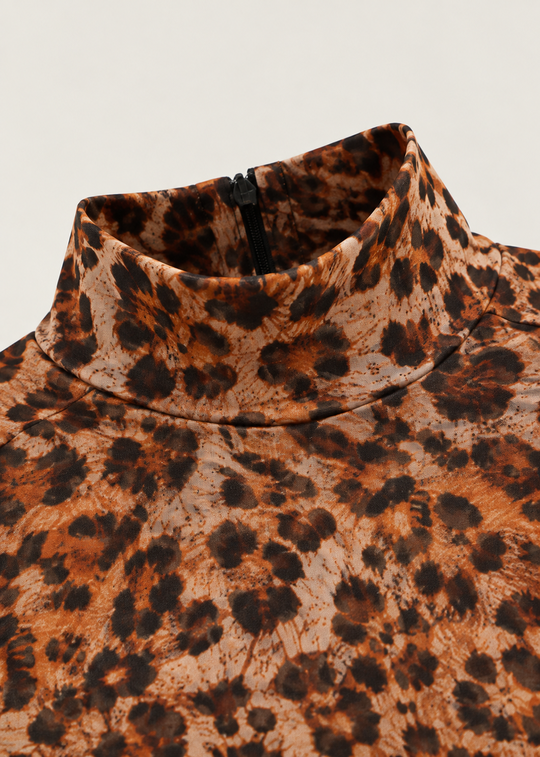Sexy Mesh Leopard Print Jumpsuit