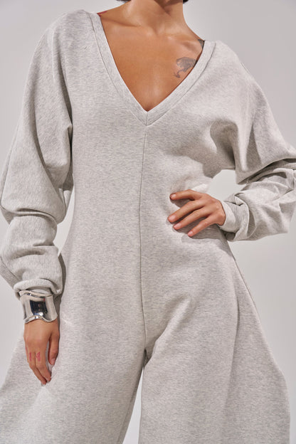 Comfortable Long-sleeve Jumpsuit