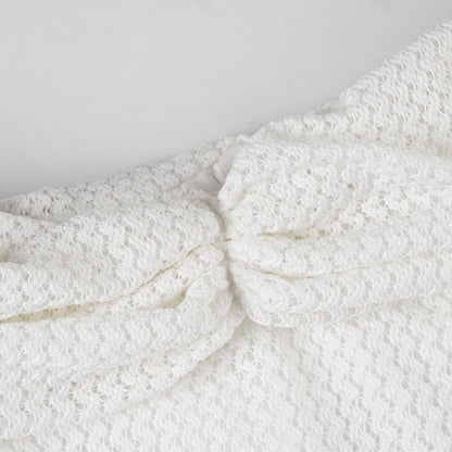 Sexy Open-knit Vacation-style Dress