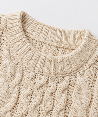 Stylish Loose-fit Knit Sweater