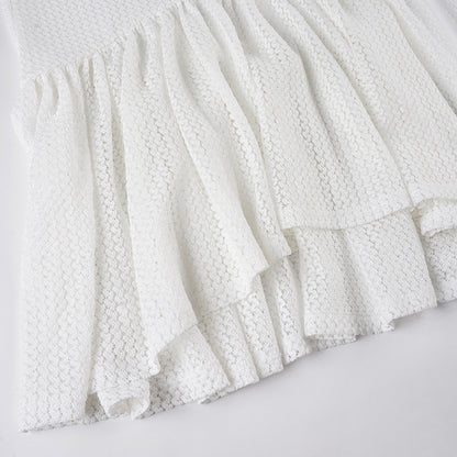 Sexy Open-knit Vacation-style Dress