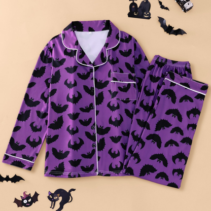 2026 New Halloween Women's Collared Loungewear