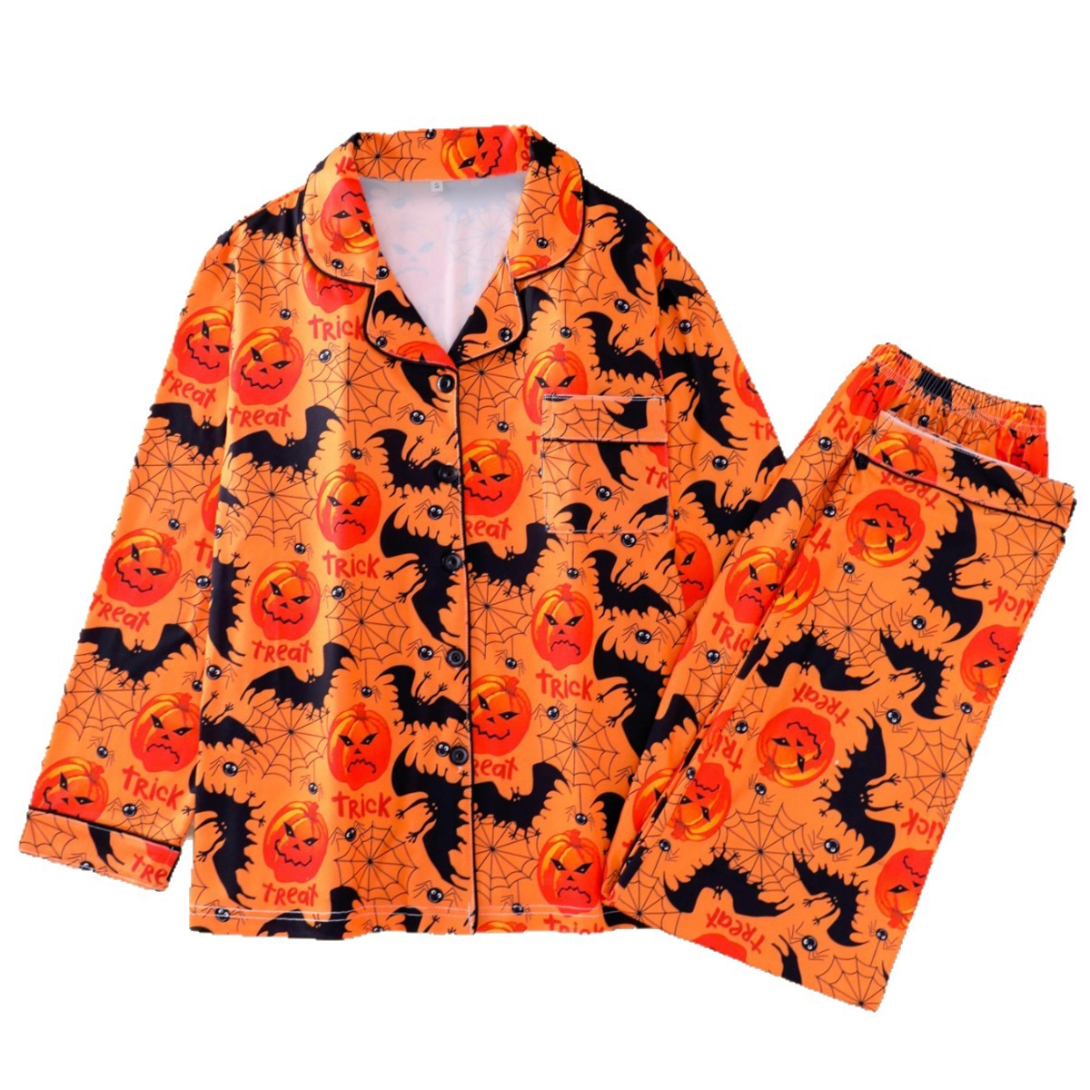 2026 New Halloween Women's Collared Loungewear