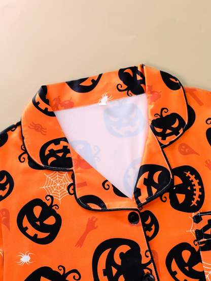 2026 New Halloween Women's Collared Loungewear