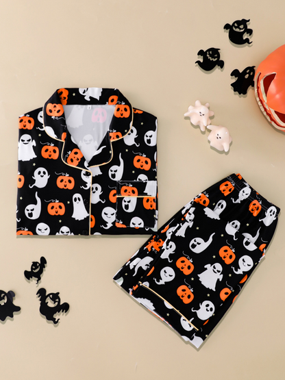 2026 New Halloween Women's Collared Loungewear