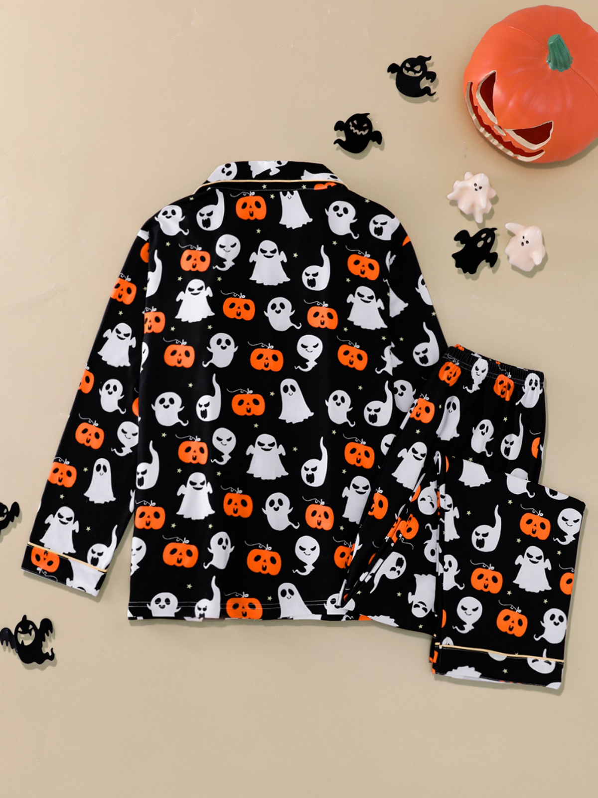 2026 New Halloween Women's Collared Loungewear