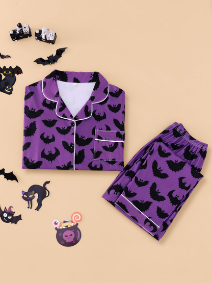 2026 New Halloween Women's Collared Loungewear