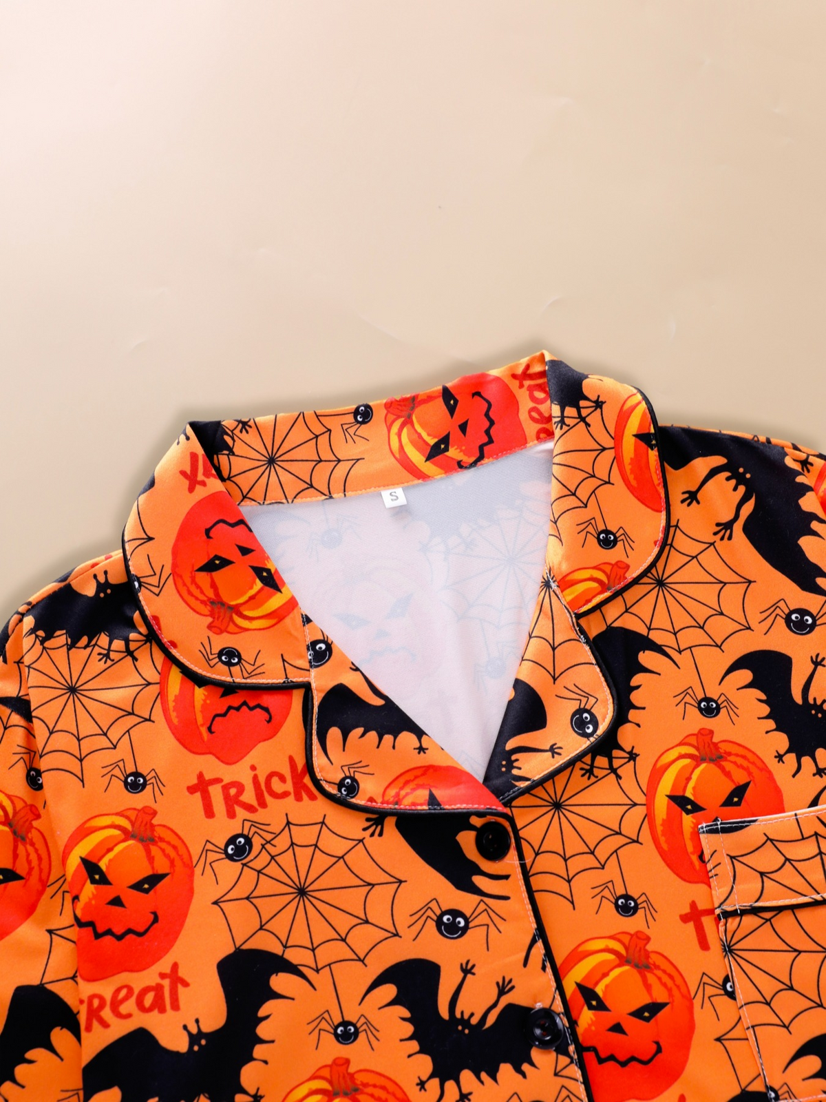2026 New Halloween Women's Collared Loungewear