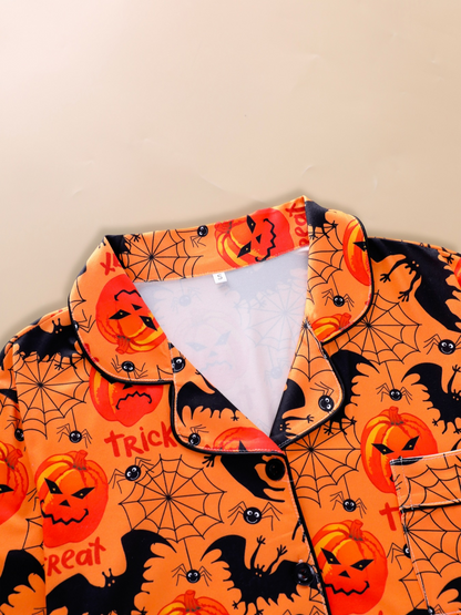 2026 New Halloween Women's Collared Loungewear