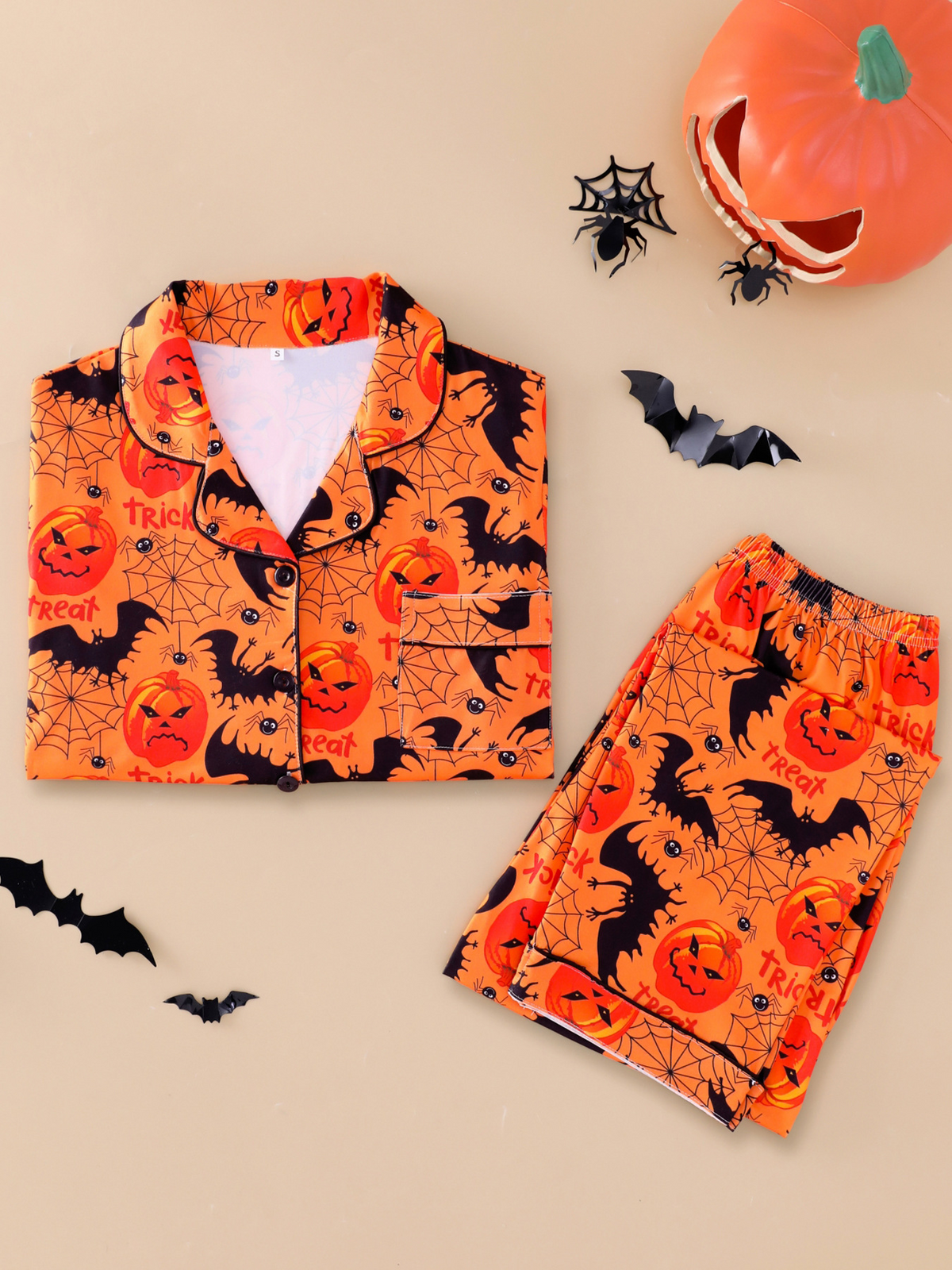 2026 New Halloween Women's Collared Loungewear