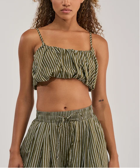 Striped Summer Two‑Piece Outfit