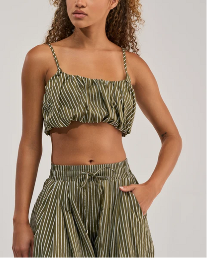 Striped Summer Two‑Piece Outfit