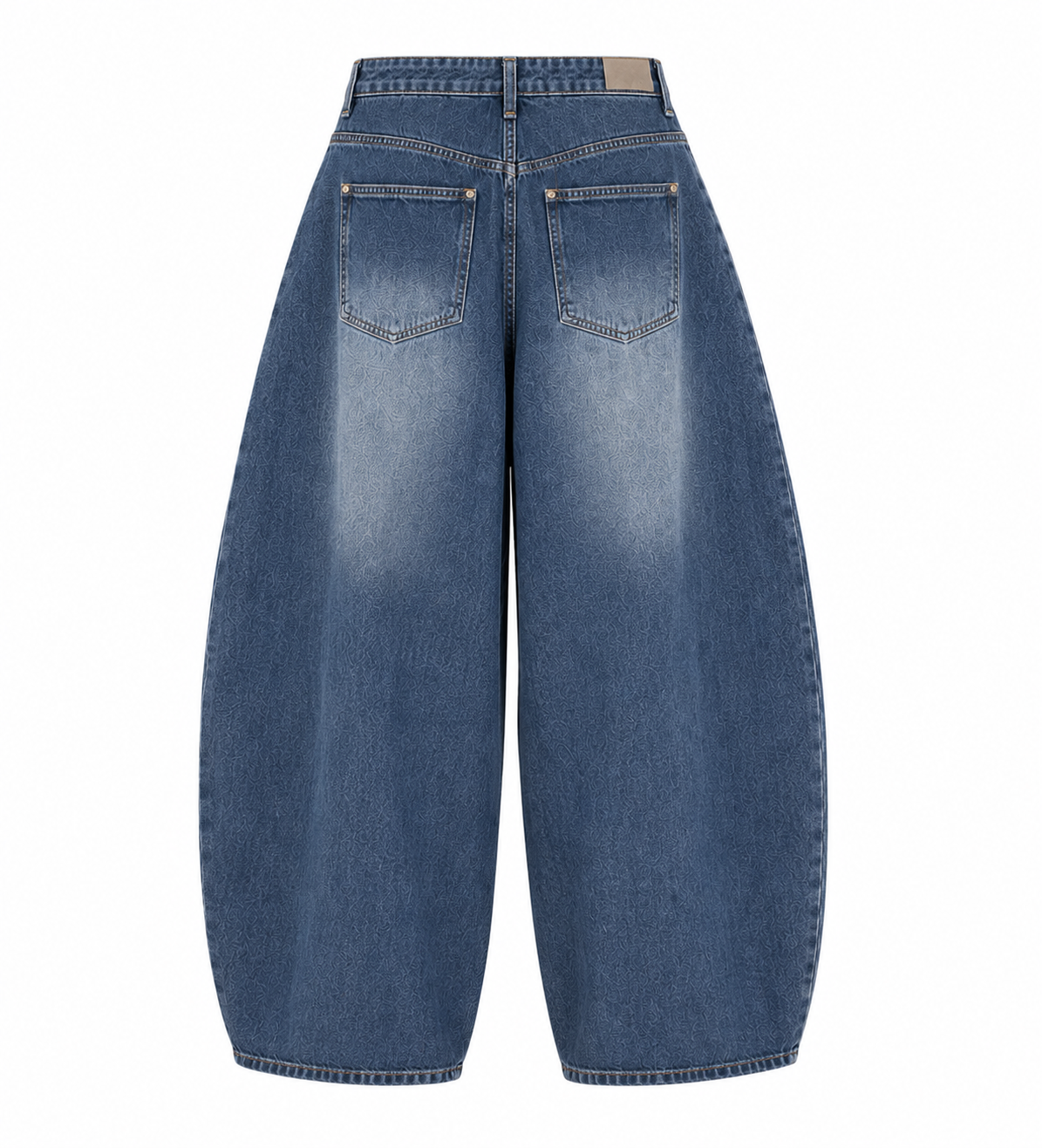 Baggy Balloon Wide-Leg Jeans