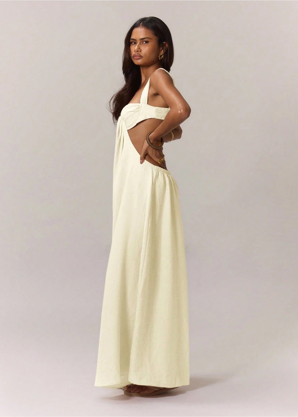 Lace-up Straps Trendy Jumpsuit