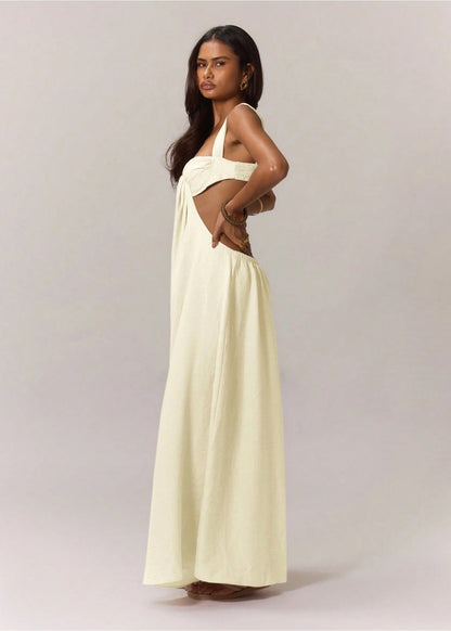 Lace-up Straps Trendy Jumpsuit