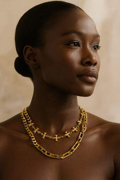 Cross Necklace Set