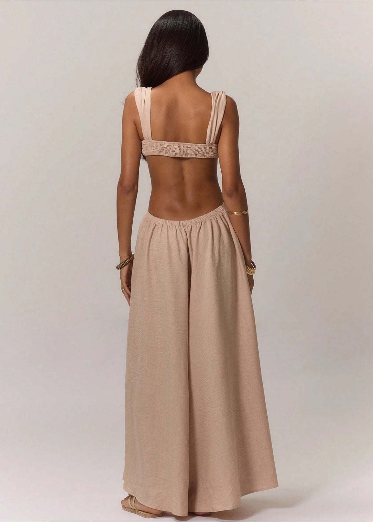 Lace-up Straps Trendy Jumpsuit