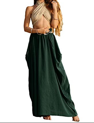 Bohemian Style Flowy Skirt