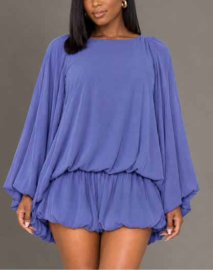 Backless Tie-up Ruffled Hem Beach Dress