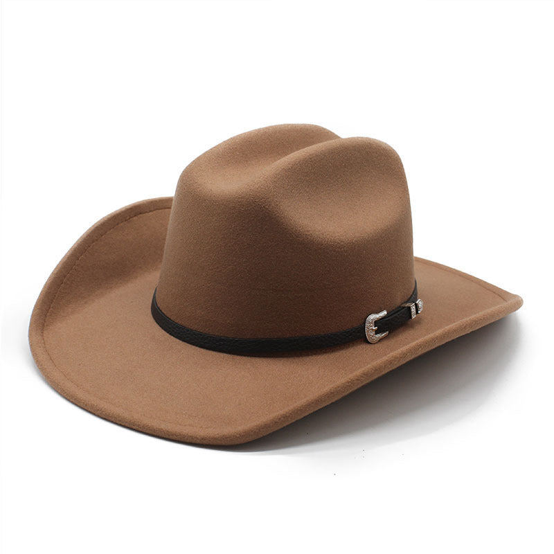 Felt Western Cowboy Hat（Without Belt）