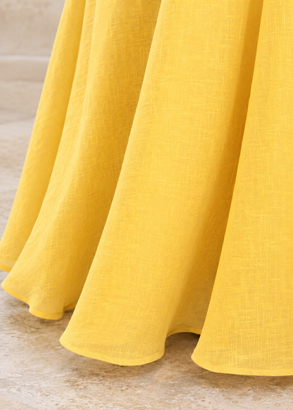 Sunny Vista Halter Gown