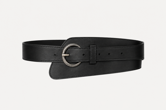 Retro-style PU Leather Belt