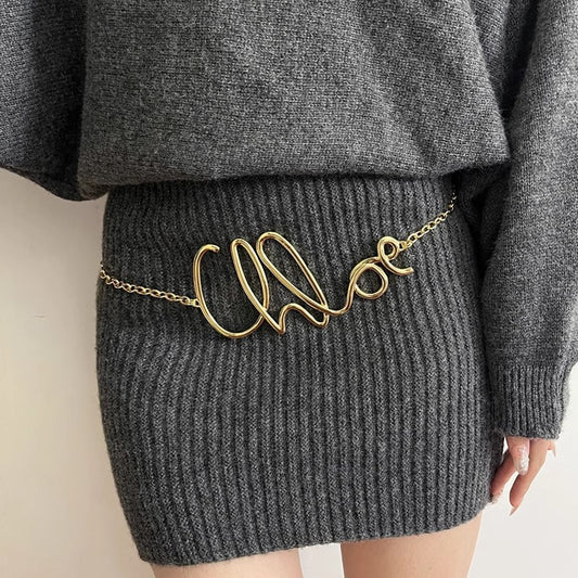 Vintage Gold Waist Chain