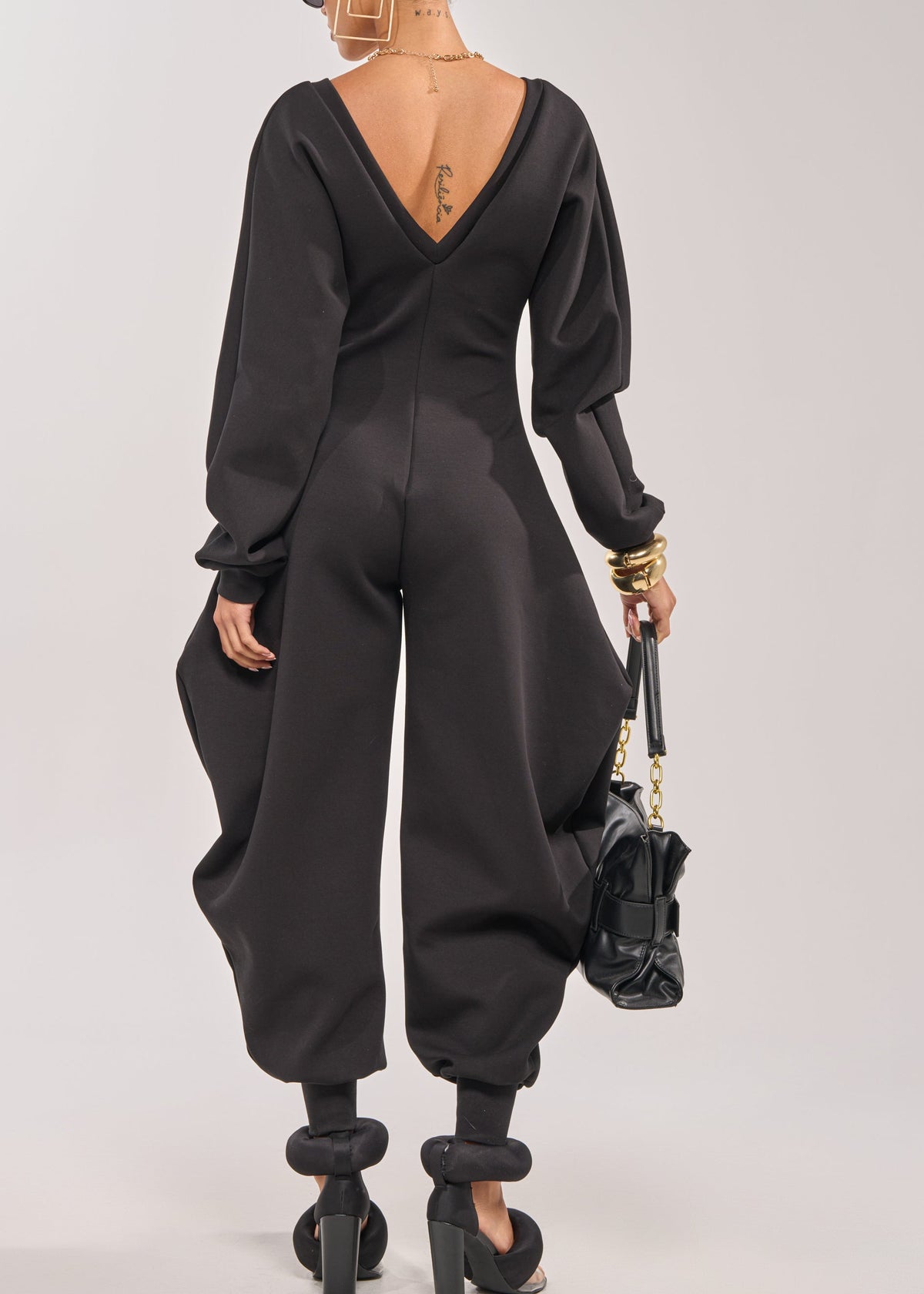 Comfortable Long-sleeve Jumpsuit