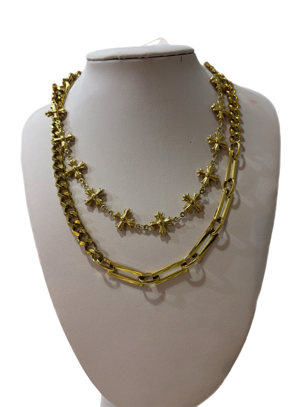 Cross Necklace Set