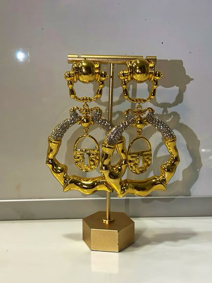 Oversized Fashion Earrings