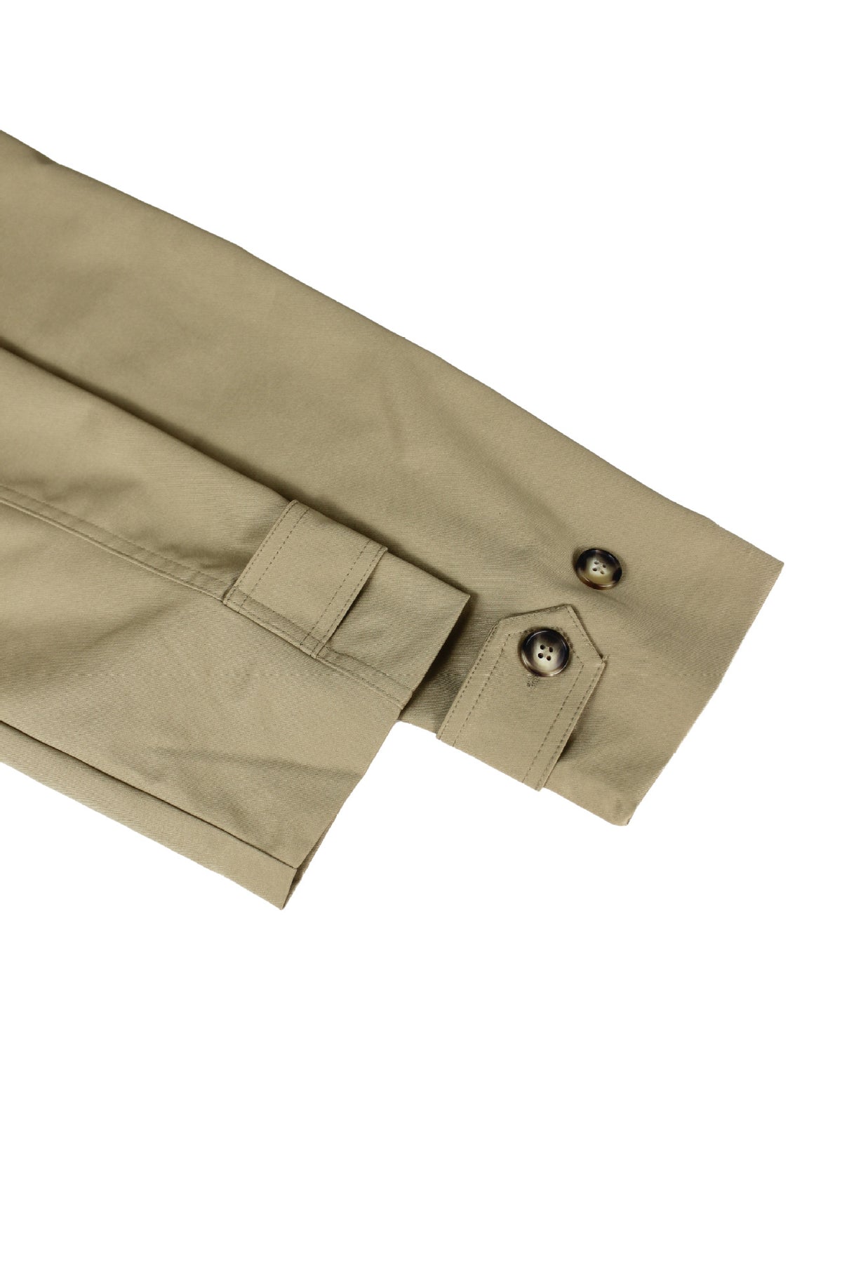 Lapel-collar Belted Cropped Trench Coat